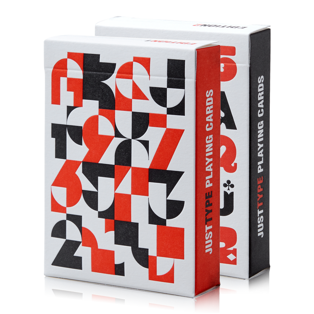 Just Type Playing Cards (ONLINE ORDER ONLY)