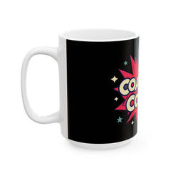 Coastside Comics - Ceramic Mug, (11oz, or 15oz)