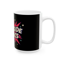 Coastside Comics - Ceramic Mug, (11oz, or 15oz)
