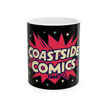 Coastside Comics - Ceramic Mug, (11oz, or 15oz)
