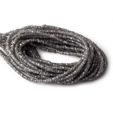 2.5-3mm Mystic Grey Topaz Faceted Rondelles 16 inch 250 beads (ONLINE ORDER ONLY)