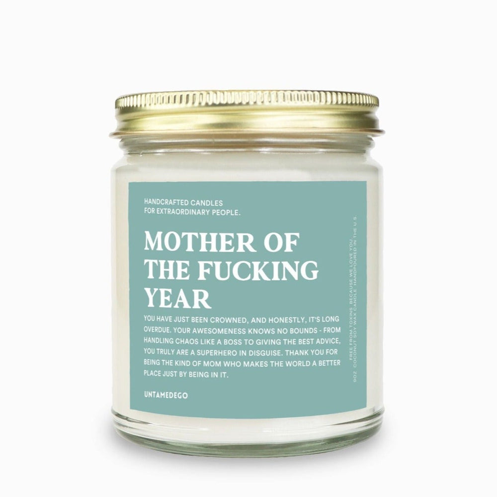 Mother Of The Fucking Year Message Candle (ONLINE ORDER ONLY)