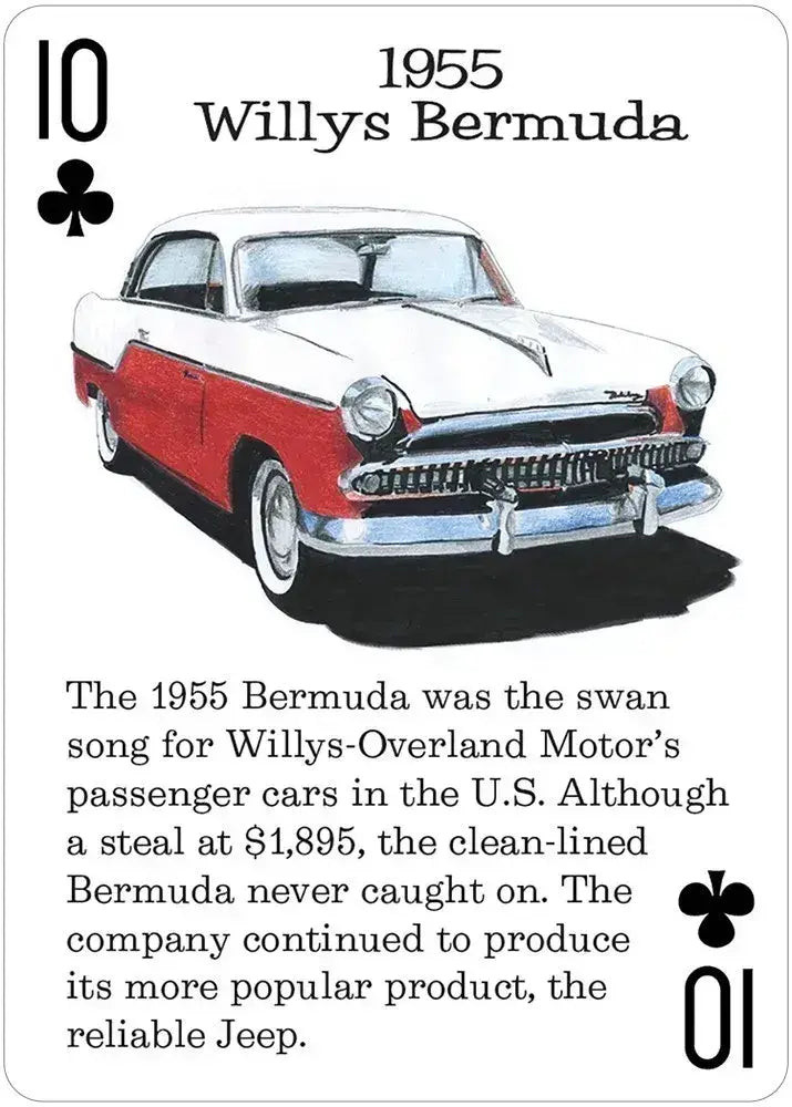 Classic American Rides Playing Cards (ONLINE ORDER ONLY)