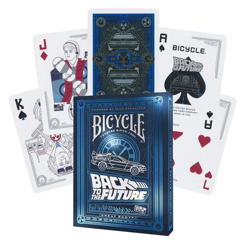 Bicycle® Back to the Future Playing Cards (ONLINE ORDER ONLY)
