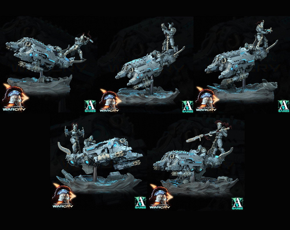 3D Printed Archvillain Games Hellas Eternal - Warcry Elefsis 28 32mm D&D (Online Only)