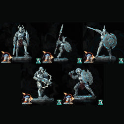 3D Printed Archvillain Games Hellas Eternal - Warcry Oplites 28 32mm D&D (Online Only)