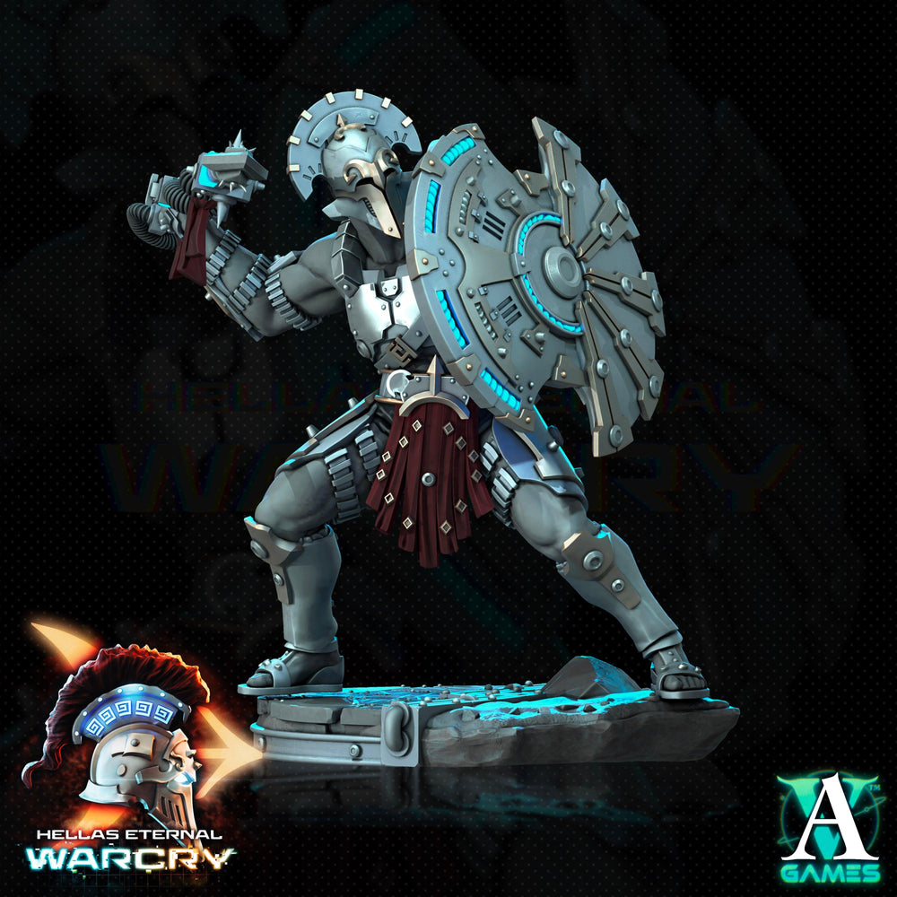 3D Printed Archvillain Games Hellas Eternal - Warcry Oplites 28 32mm D&D (Online Only)