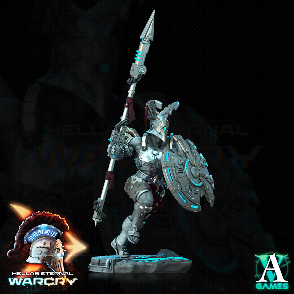 3D Printed Archvillain Games Hellas Eternal - Warcry Oplites 28 32mm D&D (Online Only)