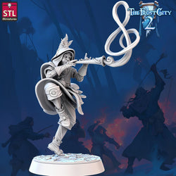 3D Printed STL Miniatures Apprentices The Frost City 2 28 - 32mm War Gaming D&D (Online Only)