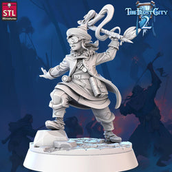 3D Printed STL Miniatures Apprentices The Frost City 2 28 - 32mm War Gaming D&D (Online Only)