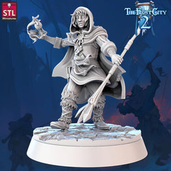 3D Printed STL Miniatures Apprentices The Frost City 2 28 - 32mm War Gaming D&D (Online Only)