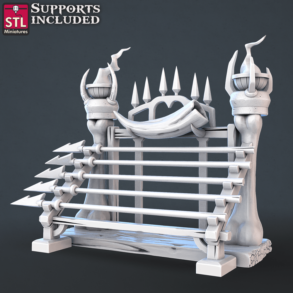 3D Printed STL Miniatures Dragon Hunters Set | 28 - 32mm War Gaming D&D (Online Only)