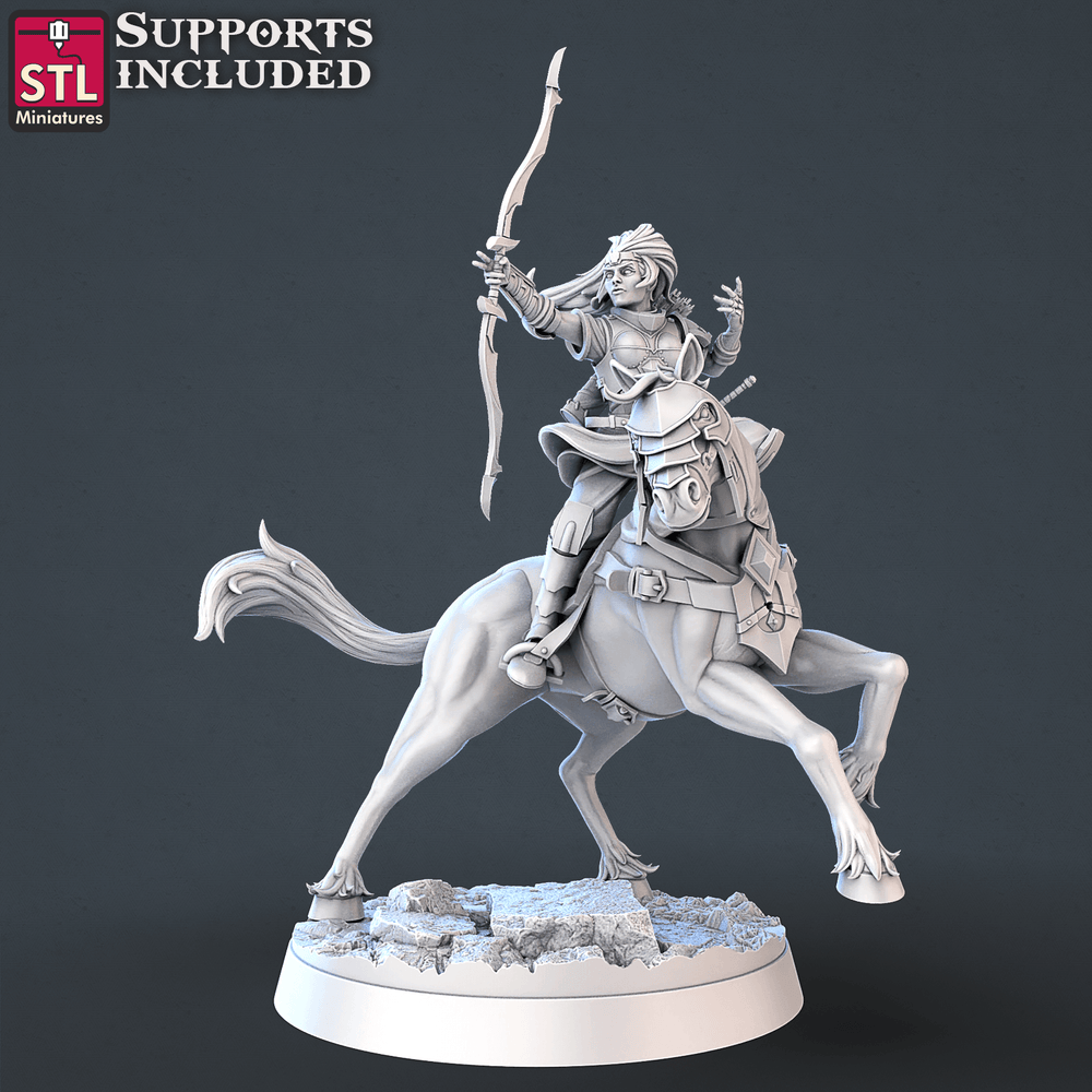 3D Printed STL Miniatures Dragon Hunters Set | 28 - 32mm War Gaming D&D (Online Only)