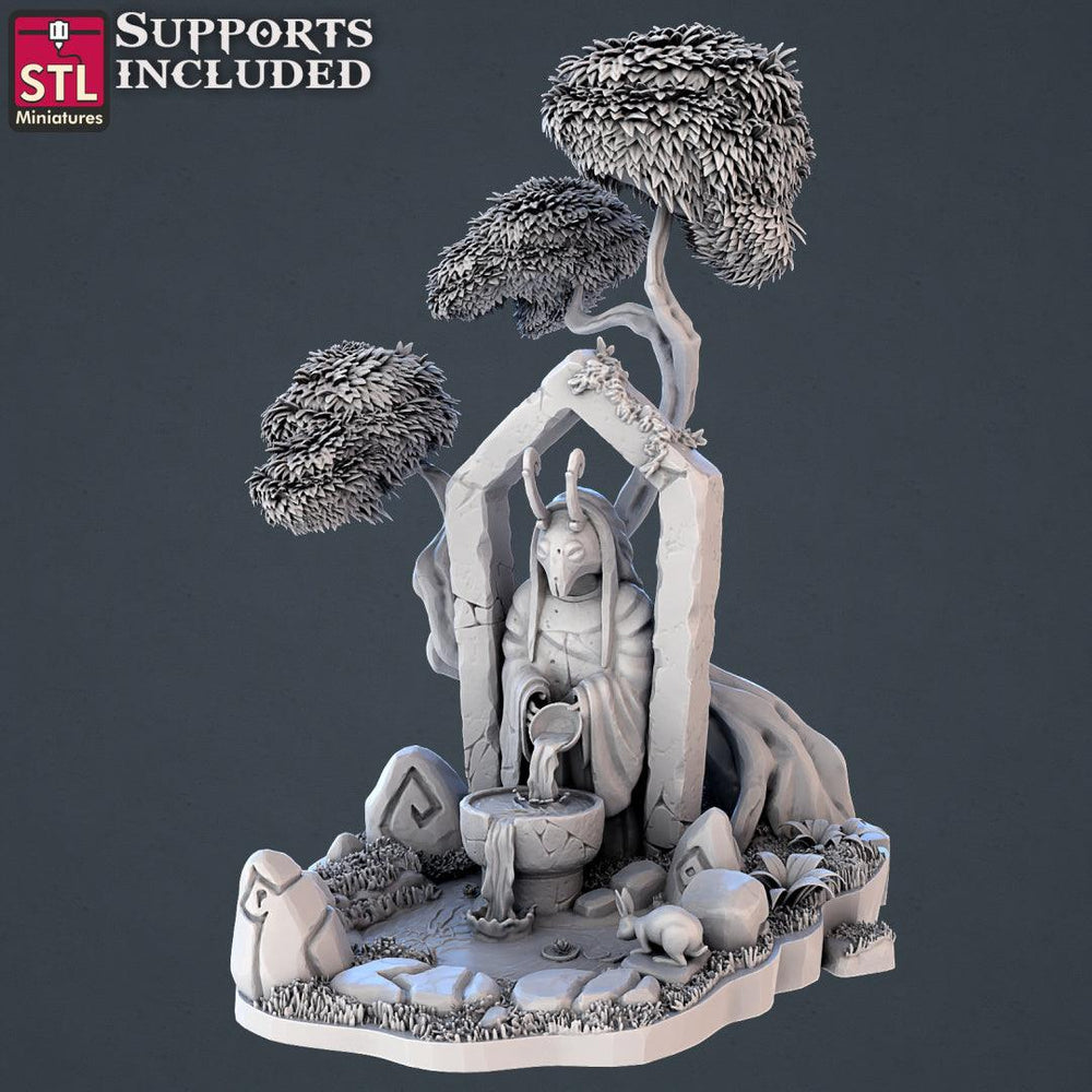 3D Printed STL Miniatures Forest Protectors Set 28 - 32mm War Gaming D&D (Online Only)