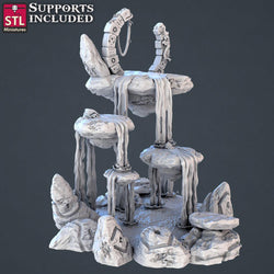 3D Printed STL Miniatures Forest Protectors Set 28 - 32mm War Gaming D&D (Online Only)