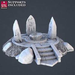 3D Printed STL Miniatures Forest Protectors Set 28 - 32mm War Gaming D&D (Online Only)