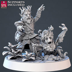 3D Printed STL Miniatures Forest Protectors Set 28 - 32mm War Gaming D&D (Online Only)