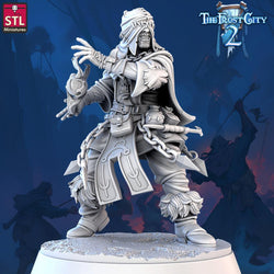 3D Printed STL Miniatures Mages The Frost City 2 28 - 32mm War Gaming D&D (Online Only)