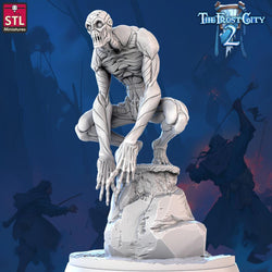 3D Printed STL Miniatures Nullmens The Frost City 2 28 - 32mm War Gaming D&D (Online Only)