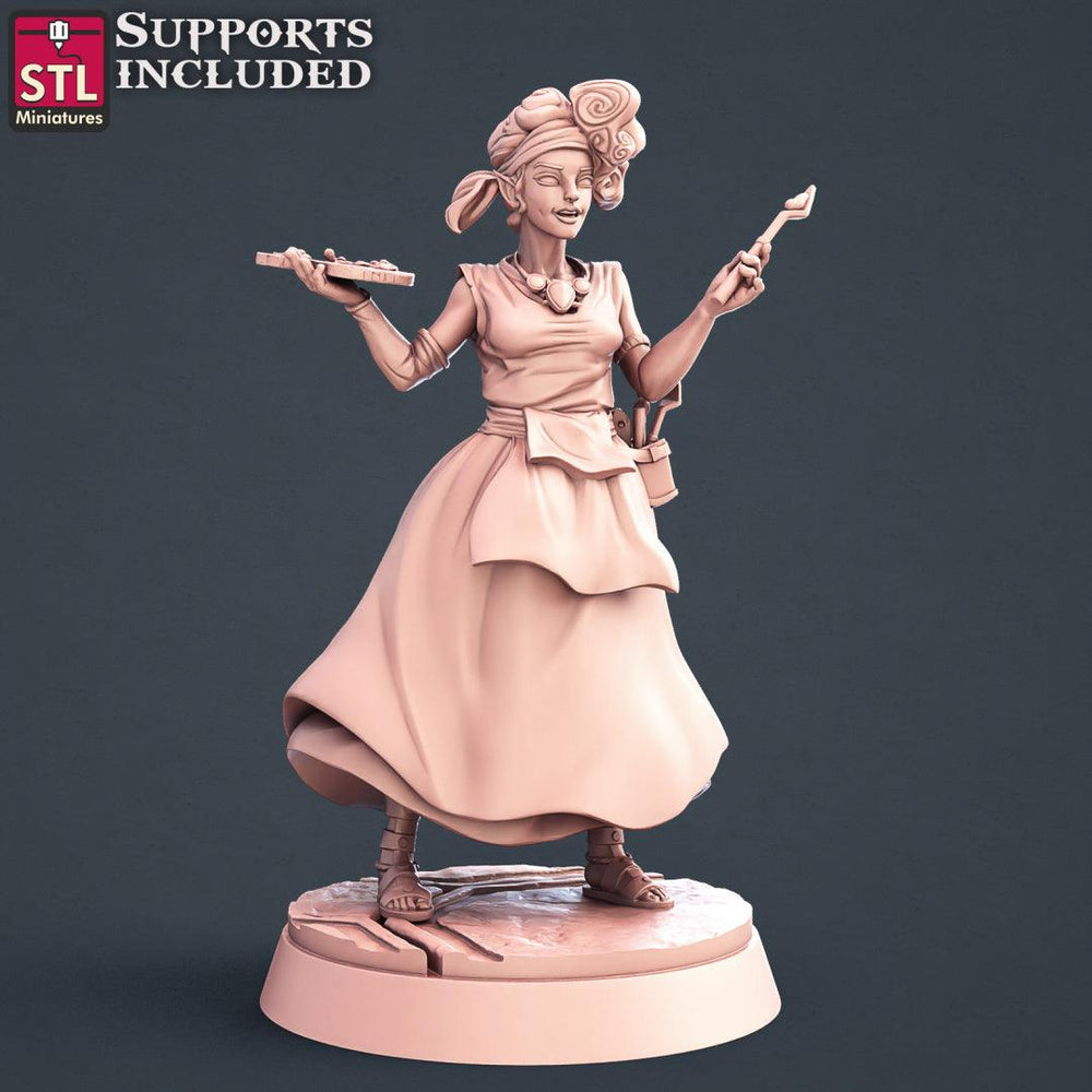 3D Printed STL Miniatures Painters Set 28 - 32mm War Gaming D&D (Online Only)