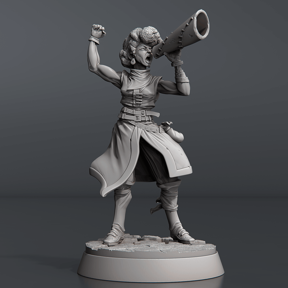 3D Printed STL Miniatures Riot Set 28 - 32mm War Gaming D&D (Online Only)