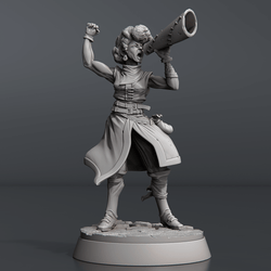 3D Printed STL Miniatures Riot Set 28 - 32mm War Gaming D&D (Online Only)