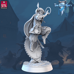 3D Printed STL Miniatures The Frost City Mages 28 - 32mm War Gaming D&D (Online Only)