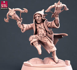 3D Printed STL Miniatures Vampire Hunters Set 28 - 32mm War Gaming D&D (Online Only)