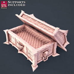 3D Printed STL Miniatures Vampire Set 28 - 32mm War Gaming D&D (Online Only)