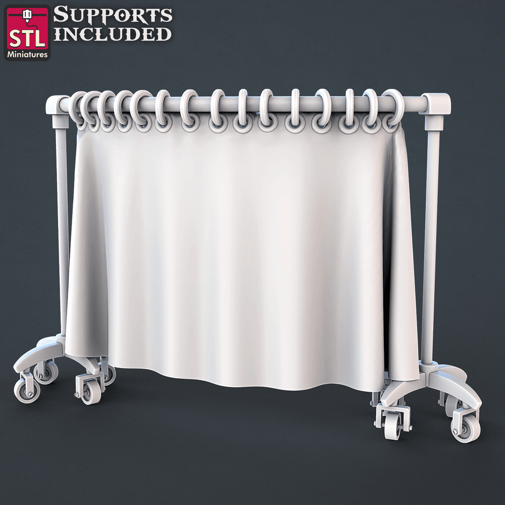 3D Printed STL Miniatures Veterinarian Set | 28 - 32mm War Gaming D&D (Online Only)