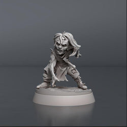 3D Printed STL Miniatures Zombie Set 28 - 32mm War Gaming D&D (Online Only)