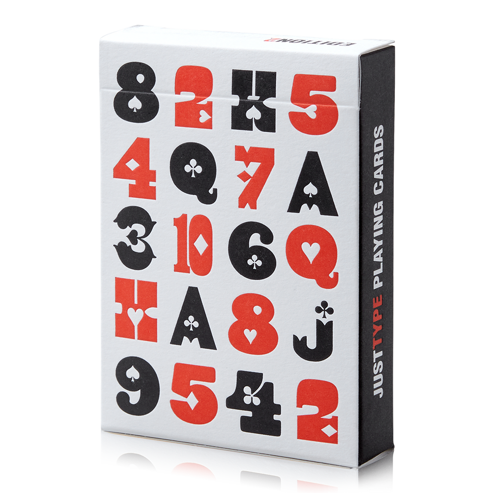 Just Type Playing Cards (ONLINE ORDER ONLY)