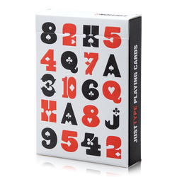 Just Type Playing Cards (ONLINE ORDER ONLY)