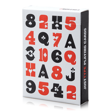 Just Type Playing Cards (ONLINE ORDER ONLY)