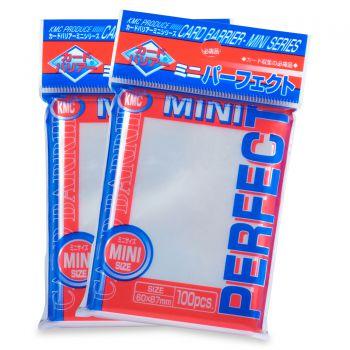 KMC Sleeves Clear Perfect Fit 100-Count Mini