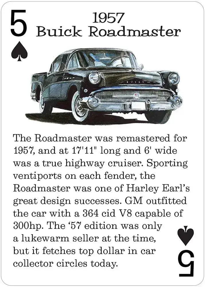 Classic American Rides Playing Cards (ONLINE ORDER ONLY)