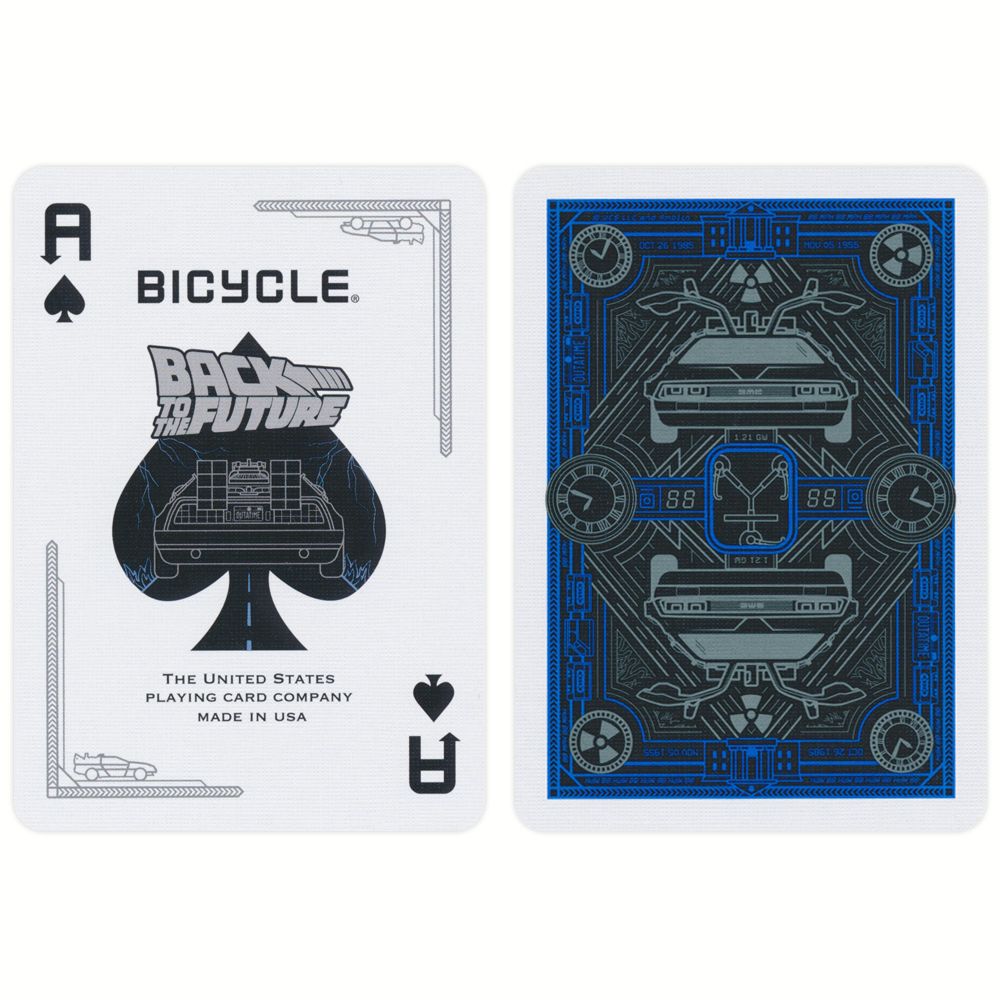 Bicycle® Back to the Future Playing Cards (ONLINE ORDER ONLY)