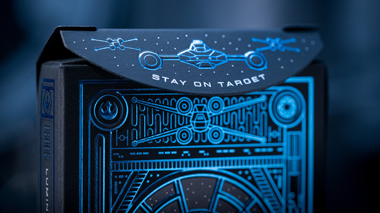 Star Wars Light Side (Blue) Playing Cards by theory11 (ONLINE ORDER ONLY)