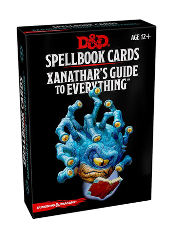 D&D: Spellbook Cards - Xanathar's Guide to Everything (ONLINE ORDER ONLY)