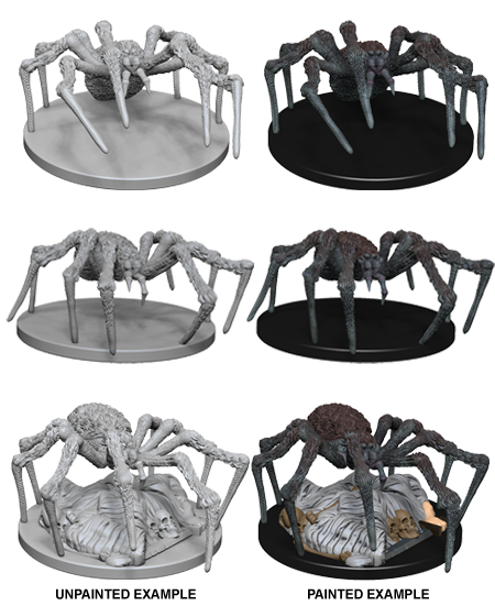 D&D: Nolzur's Marvelous Miniatures - Spiders (ONLINE ORDER ONLY)