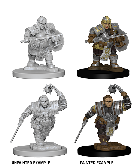 D&D: Nolzur's Marvelous Miniatures - Dwarf Female Fighter (ONLINE ORDER ONLY)