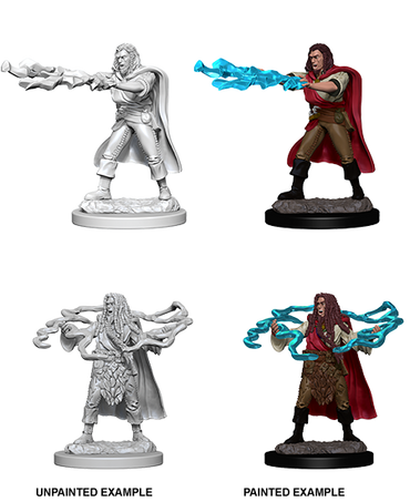 D&D: Nolzur's Marvelous Miniatures - Human Male Sorcerer (ONLINE ORDER ONLY)