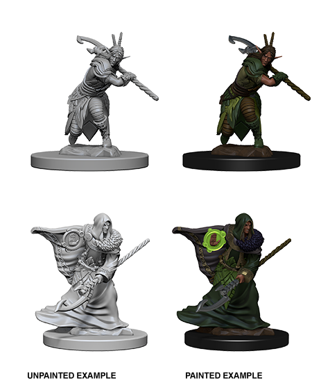 D&D: Nolzur's Marvelous Miniatures - Elf Male Druid (ONLINE ORDER ONLY)