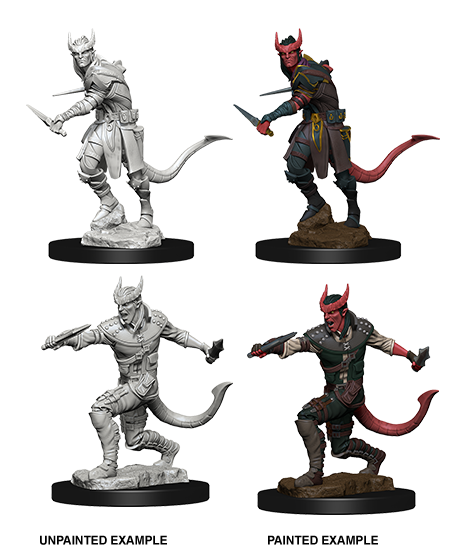 D&D: Nolzur's Marvelous Miniatures - Tiefling Male Rogue (ONLINE ORDER ONLY)