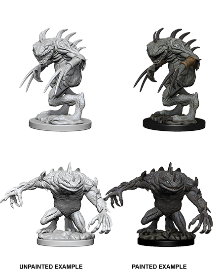 D&D: Nolzur's Marvelous Miniatures - Gray Slaad & Death Slaad (ONLINE ORDER ONLY)