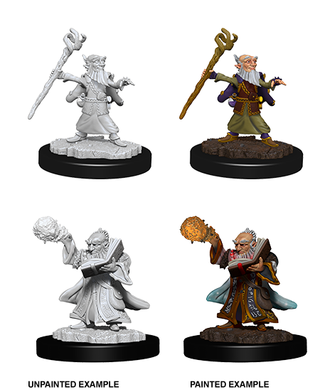 D&D: Nolzur's Marvelous Miniatures - Gnome Male Wizard (ONLINE ORDER ONLY)