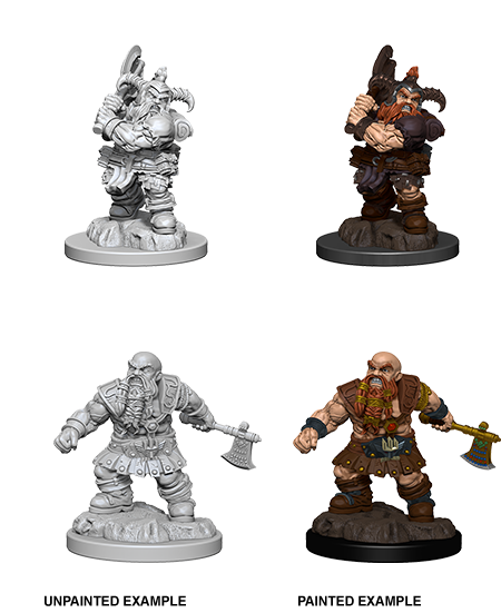 D&D: Nolzur's Marvelous Miniatures - Dwarf Male Barbarian (ONLINE ORDER ONLY)