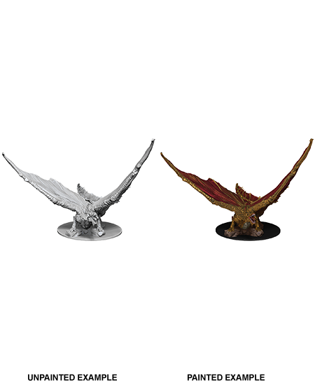 D&D: Nolzur's Marvelous Miniatures - Young Brass Dragon (ONLINE ORDER ONLY)