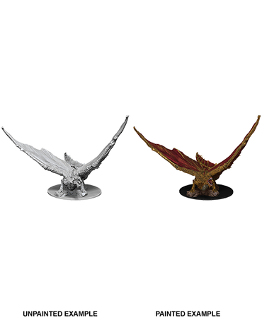 D&D: Nolzur's Marvelous Miniatures - Young Brass Dragon (ONLINE ORDER ONLY)