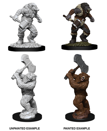 D&D: Nolzur's Marvelous Miniatures - Wereboar & Werebear (ONLINE ORDER ONLY)